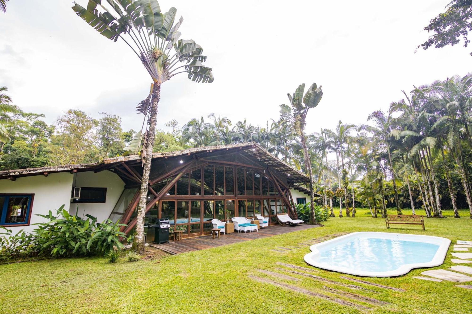 安格拉杜斯雷斯Paraiso Tropical Exotico, Natureza E Mar, Golfe E Marina别墅 外观 照片